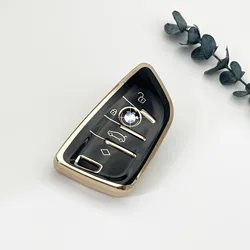 Car TPU keycase suitable for BMW X1X3X5X6 new 5 series keycase remote control protection keycase