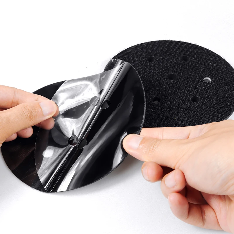 Hook and Loop Sheet Sanding Disc Backing Pad Discos Con Velcro Podologia Aluminum Custom Medical Devices Tape Custom Width