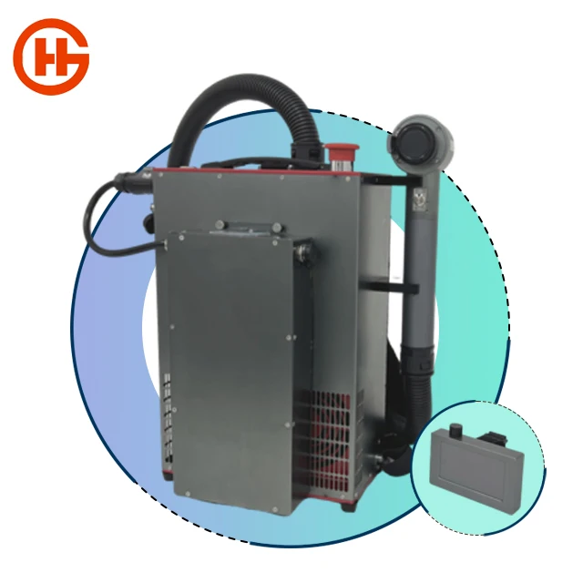 100W Pulse Cleaning Machine New Launch Backpack style for Rust Paint & Oil Removal on Wood & Aluminum