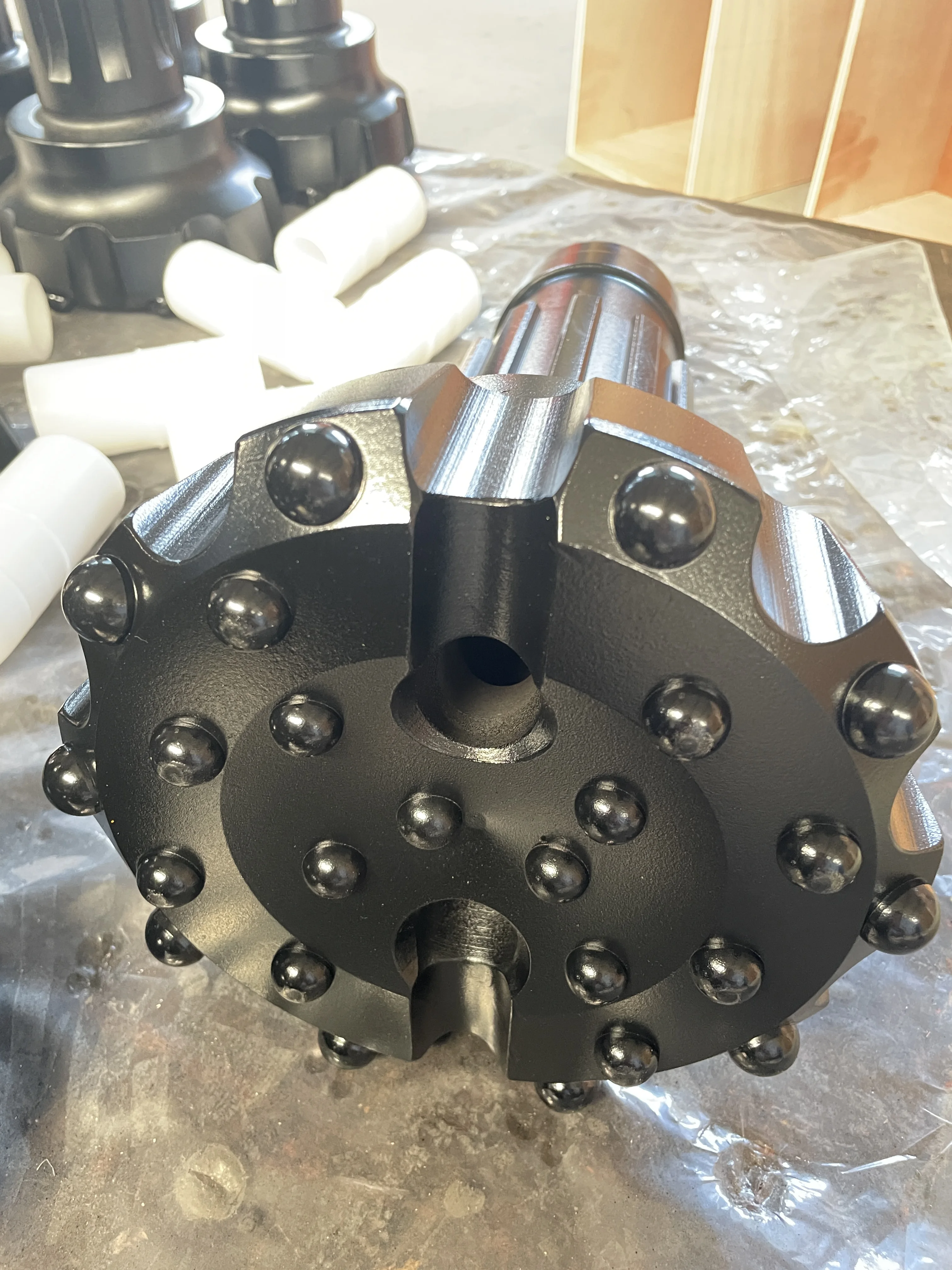 water well metal QL60-203mm DTH carbide drill bit  hard rock