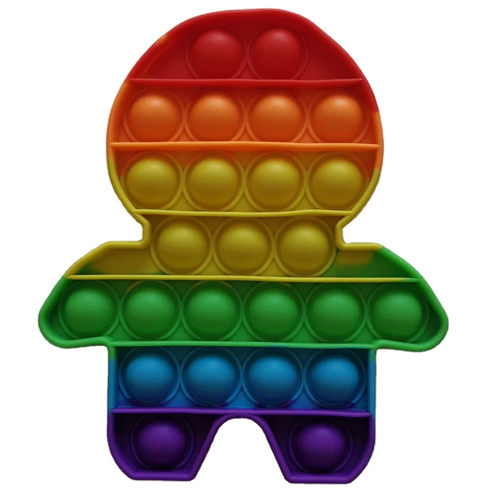 Toys Pop Fidgets Pack Poppet Figit Sensory Toys Popit Popits Popper Poppers Stocking Stuffers for Kids