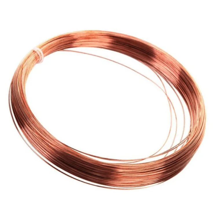 Медная проволока заводская цена 29 swg cca эмалированная медная occ чистая медь прямоугольная