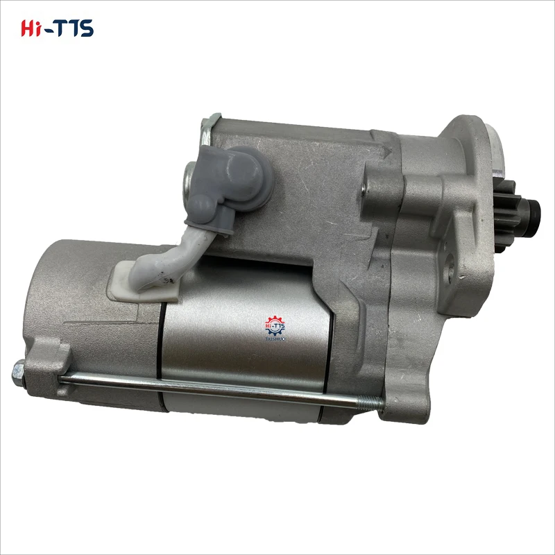 Hi-TTS Excavator Starter Motor E307E2 C2.6 12V 9T 2.0KW Engine Starting Motor 15425-63010 028000-9030 for Kubota