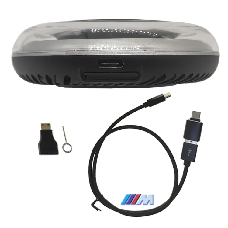 NAVLYNX aplepie беспроводной CarPlay AI Box для BMW Dual Wi-Fi Bluetooth 4G GPS HDMI Android Auto Qualcomm Snapdragon 665 8 ГБ + 128