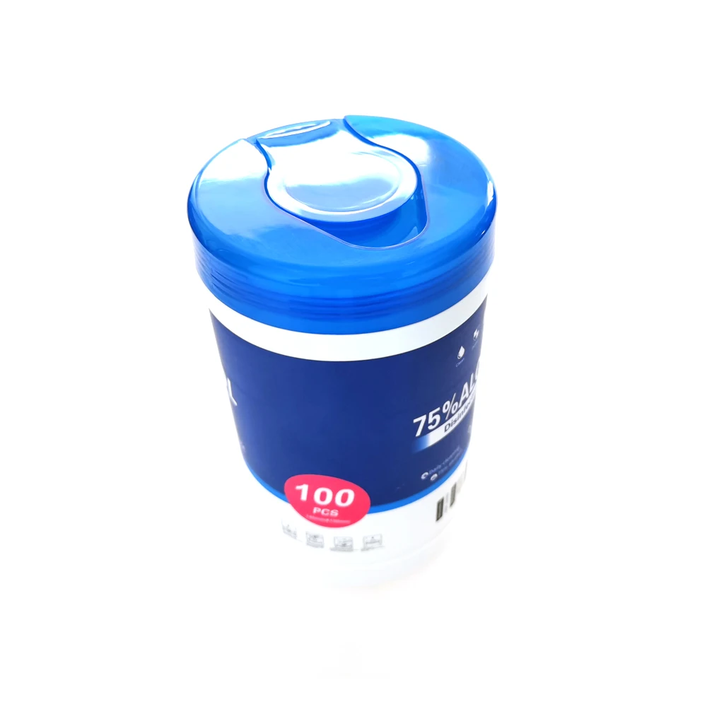 Factory Price Sanitizing and Antibacterial Hand Wipes 75% Ethyl Alcohol Wipes For Multi Surface Use