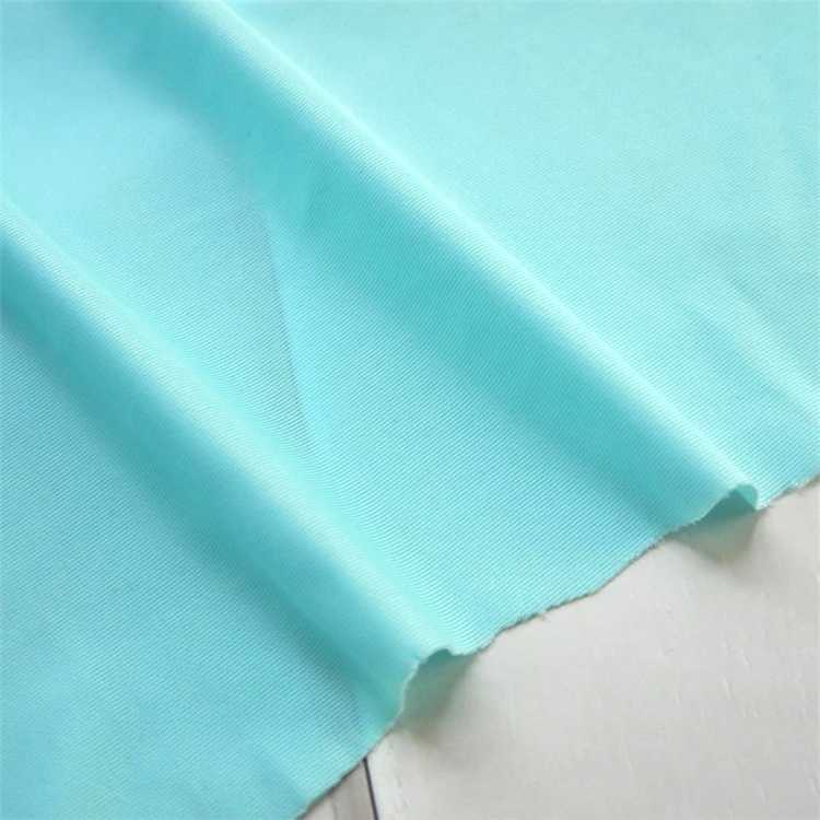 Hot sale 180gsm blue super poly spandex elastic tent fabric