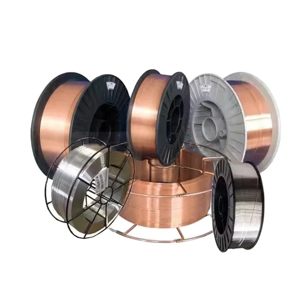 ER70S-6 co2 welding bulk copper earth wire 0.8MM 0.9MM 1.0MM 1.2MM MIG welding wire 5kg/15kg
