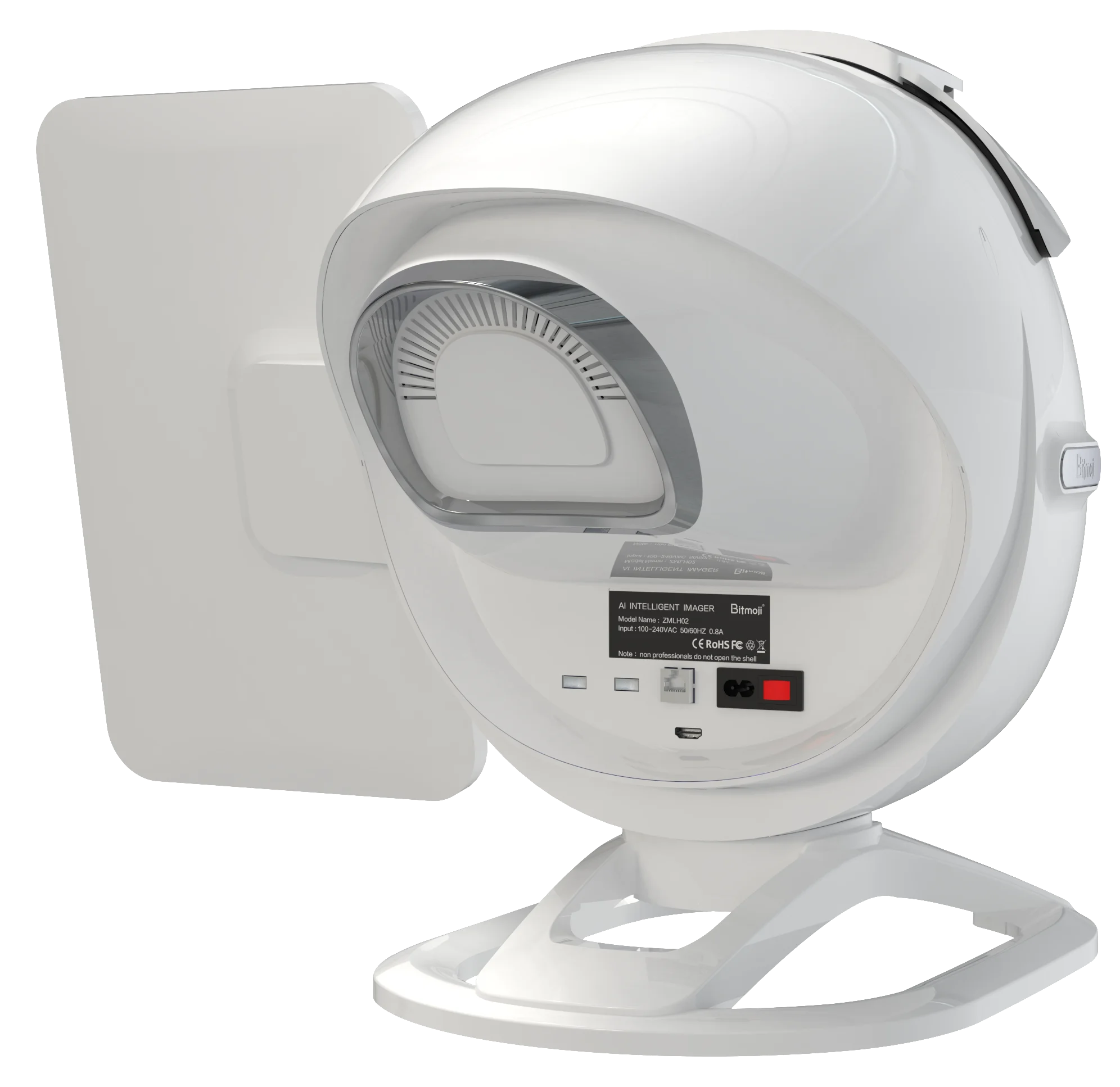 Pro skin stiffness analyzer 3d skin diagnosis face analyzer software flexible operation ai imager convenient use for spa salon