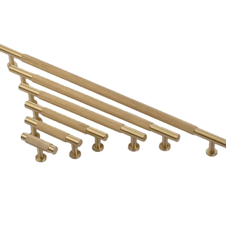 door pulls polished nickel rose gold cabinet knobs black brass handles T bar shaped bar pull knob kitchen cabinet handles gold