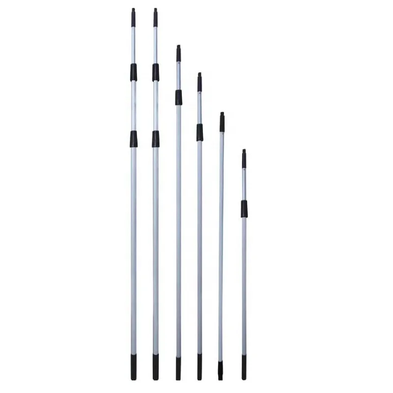 Aluminum Double Telescopic Rod High-Altitude Cleaning Telescopic Handle Rod For Household