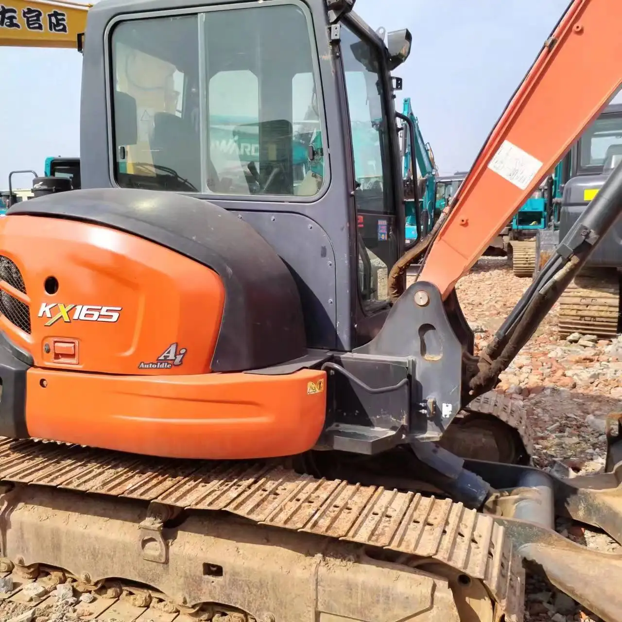 Original Japanese Kubota Kx165 6.5ton Excavator Mini Hydraulic Excavator Small KUBOTA Excavator