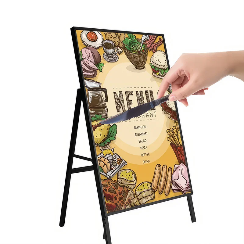 Advertising Backlit Led menu board Light Box sign Led Slim Light Box Advertising Sign Boards