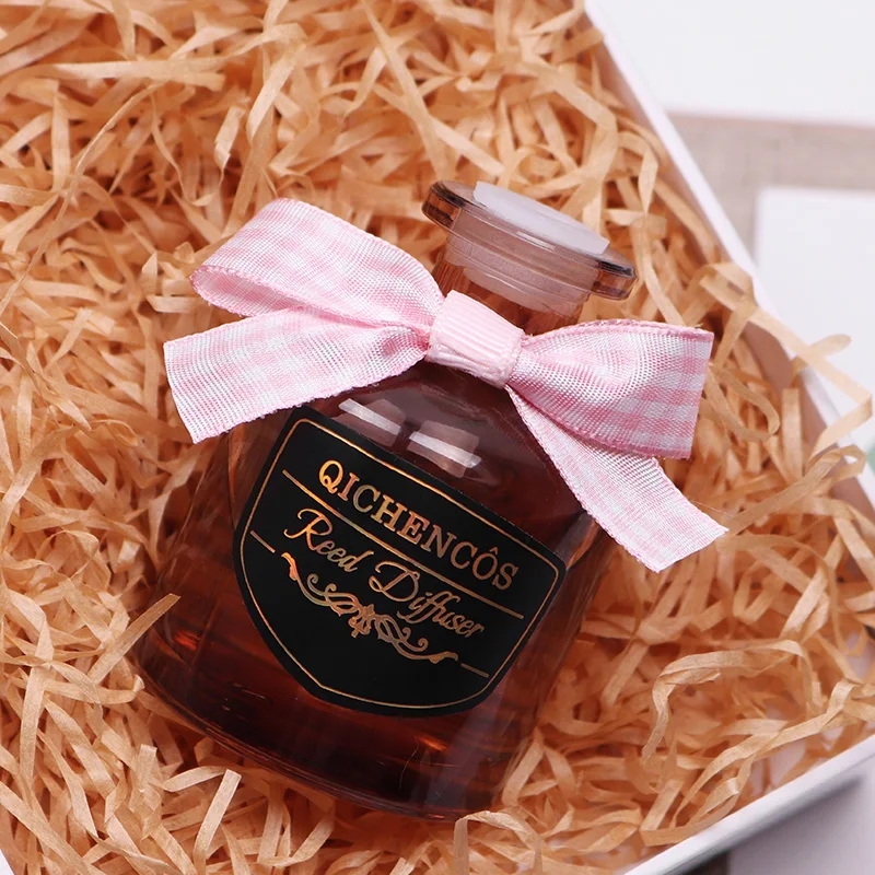 
Gift Box Packing Plaid Ribbon Bow Custom Printed 