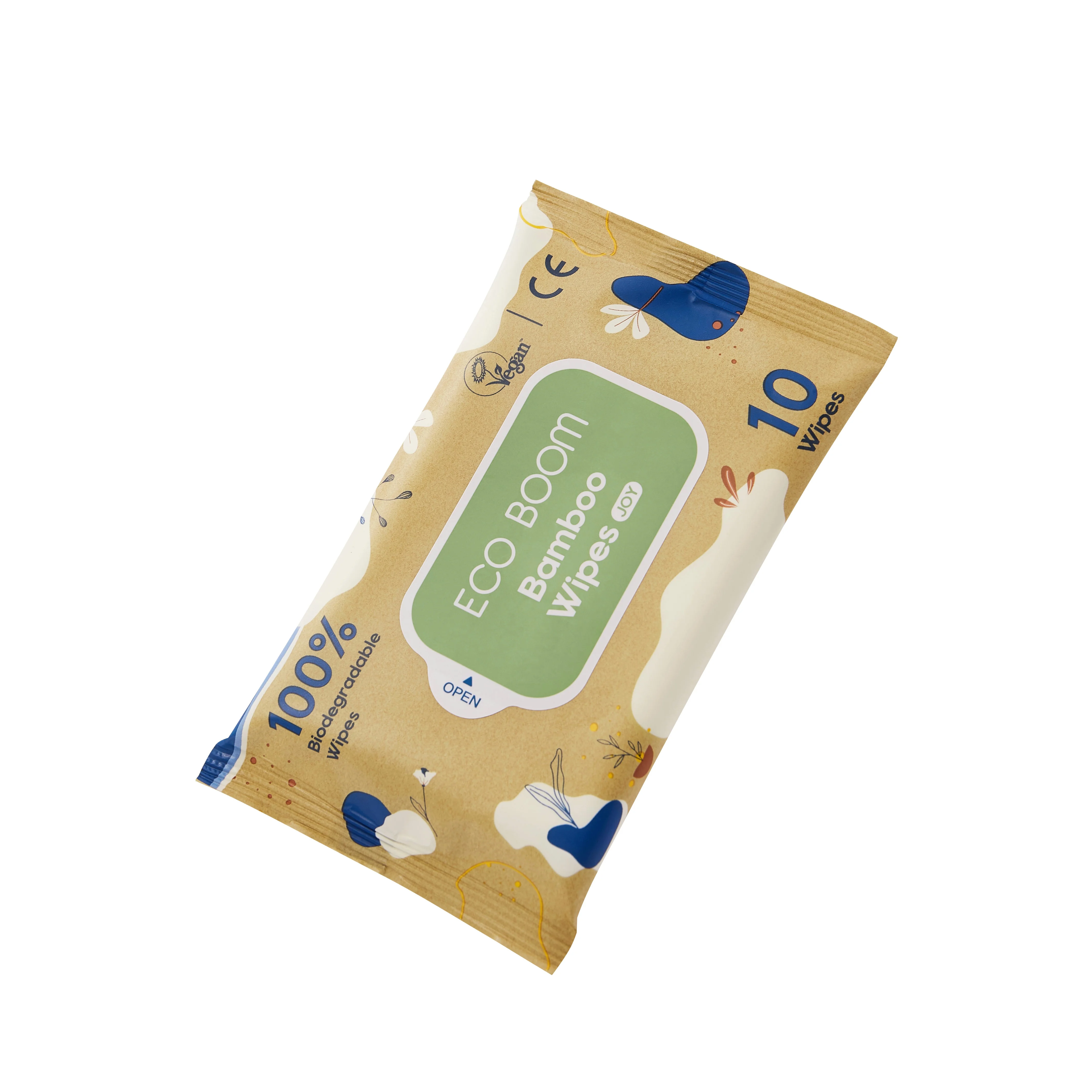 BOOM friendly eco ecological ecologic custom logo cotton agent supplier wet tissue