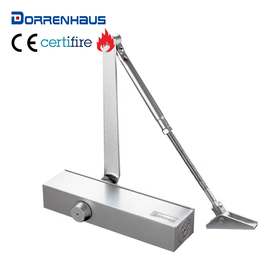 DORRENHAUS D2024 CE Certified Euro Style Adjusting Size Surface Mounted Commercial Automatic Door Closer
