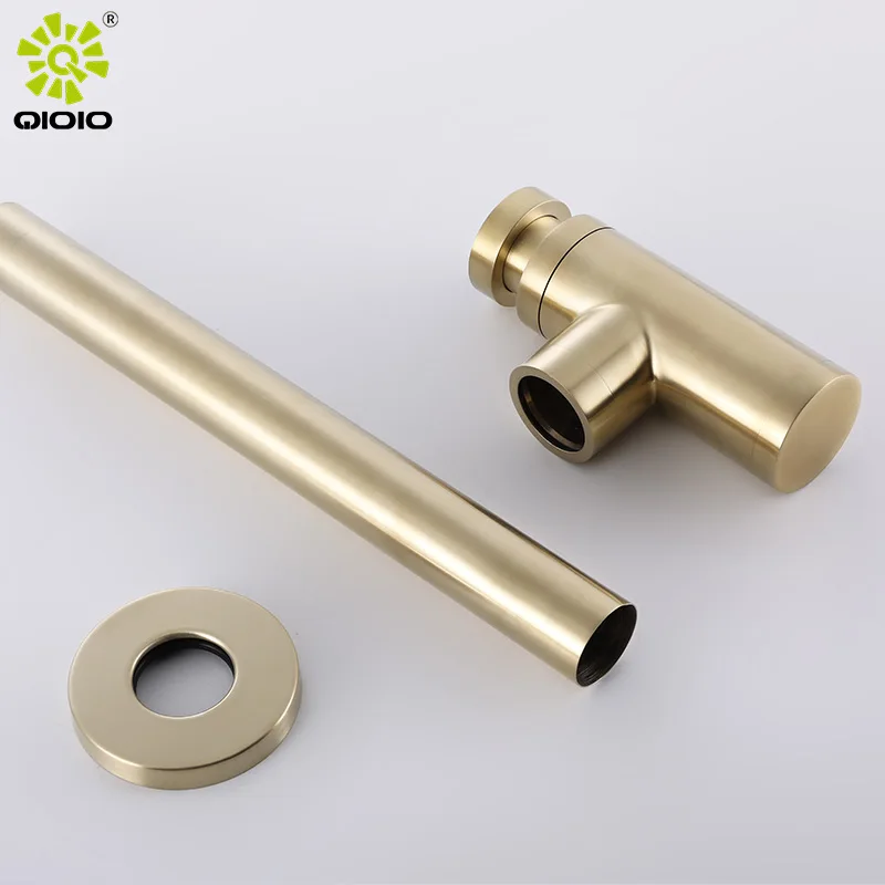 Kaiping factory brushed nickel silver 304 stainless steel sink bottle trap basin siphon