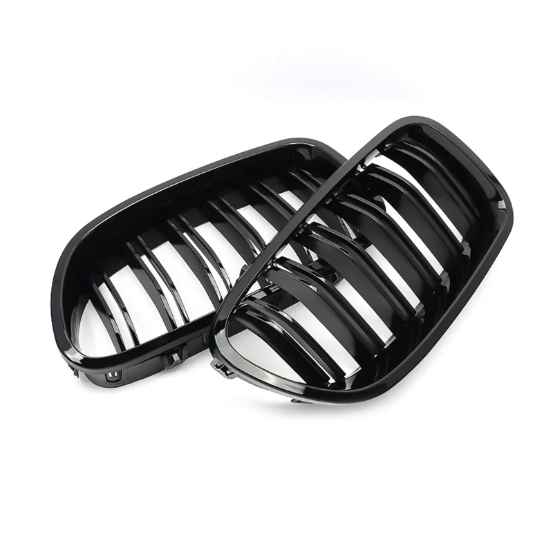 MagicKit для BMW 5-Series F10/F11/F18 528i 535i 2010-2016 глянцевая черная передняя решетка