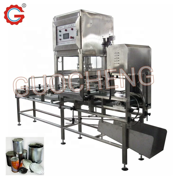 Full Automatic Industry Metal Aluminum Round Paint Can Lid Opening Machine