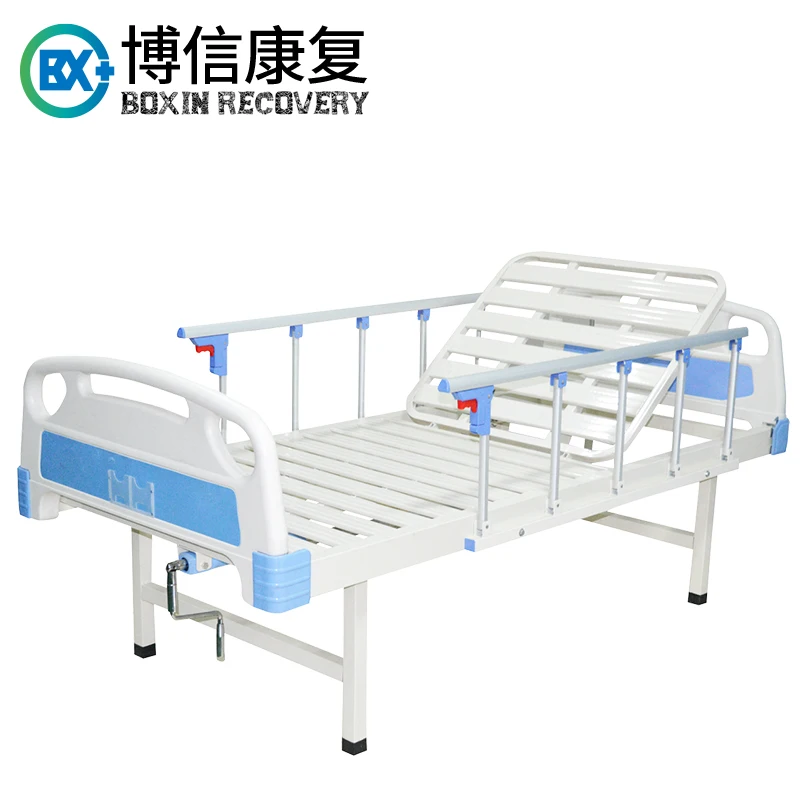 One Crank Hospital Bed, single Function Hospital bed Good Price