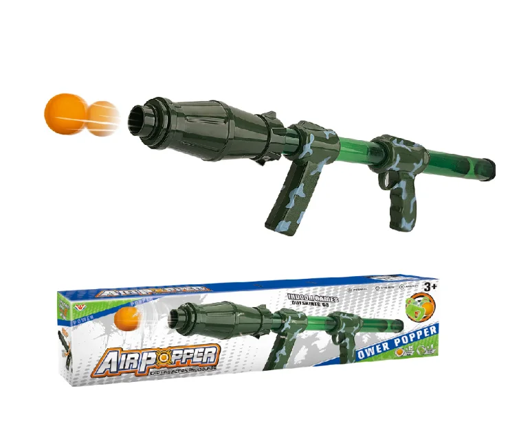 Outdoor Foam Ball Atomic Air Power Pump Pressure Toys Soft Bullet Gun Weapons Blaster Target Shooting Game For Kids