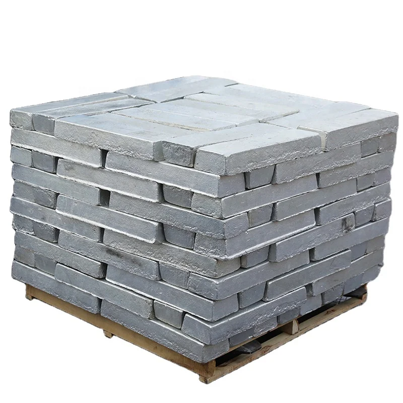 Factory Sale Magnesium Ingot Exporter Of Industrial Magnesium Alloy Ingot