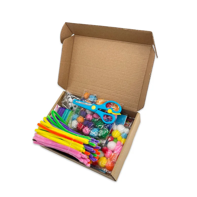 Arts, Crafts  & DIY Toys Creative Products Pipe Cleaners Craft Kit for Kids DIY