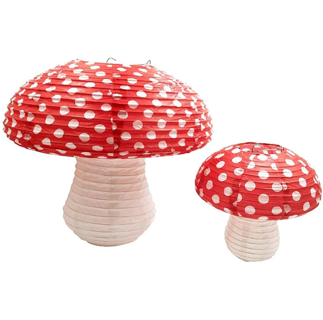 
Wholesale Kids Party Decorations Birthday Mushroom Shaped Paper Lantern 