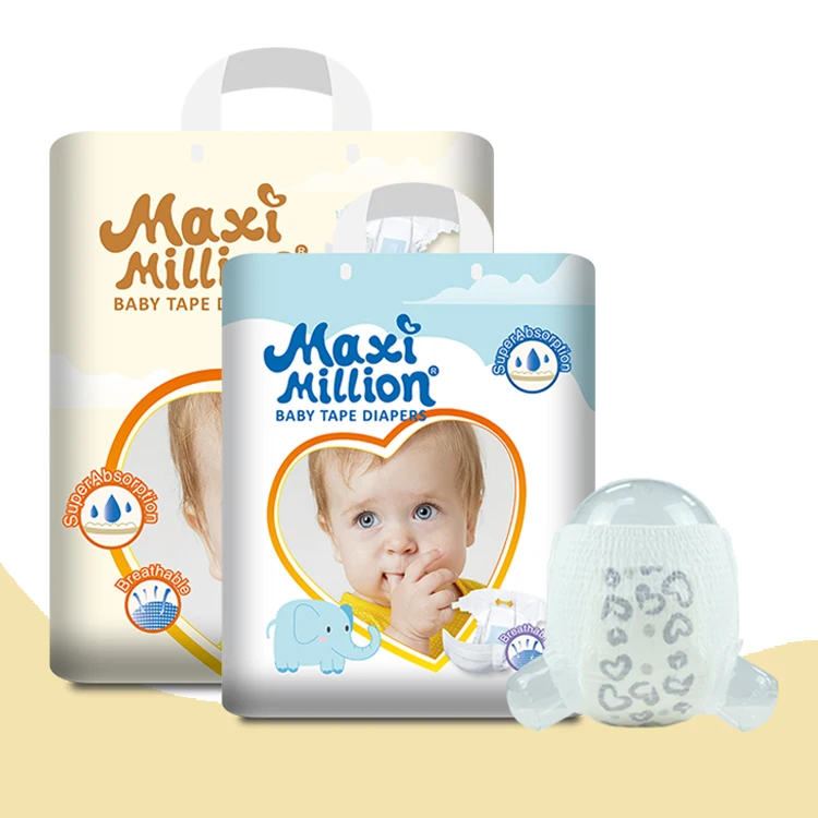 OEM ODM Leak Guard Baby Nappies Kids Diaper Customized Cheap Wholesale Pants New Born Nappies baby Diaper Free Sample