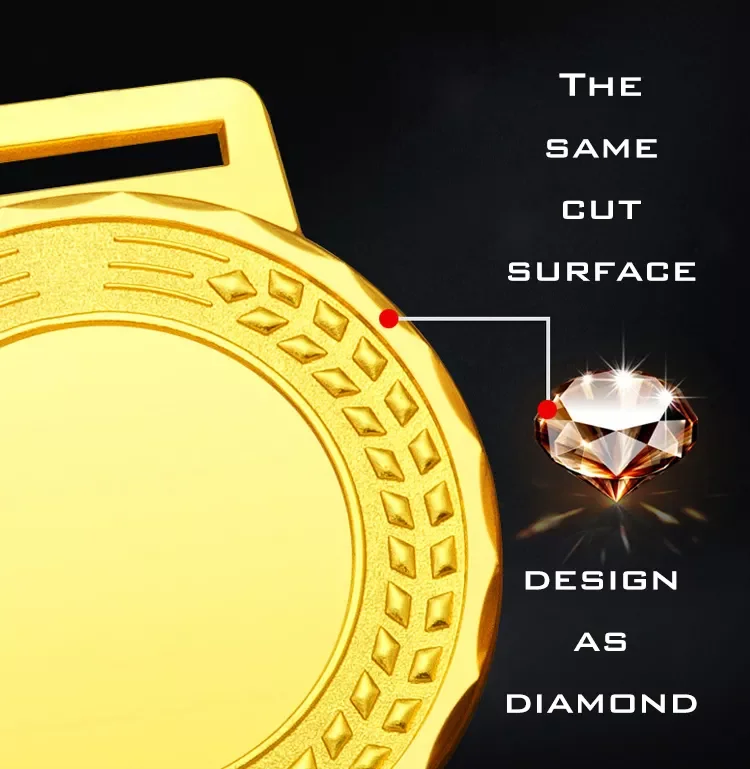 Superior Quality Professional Design 3D Effect Sports Medals Football Medal