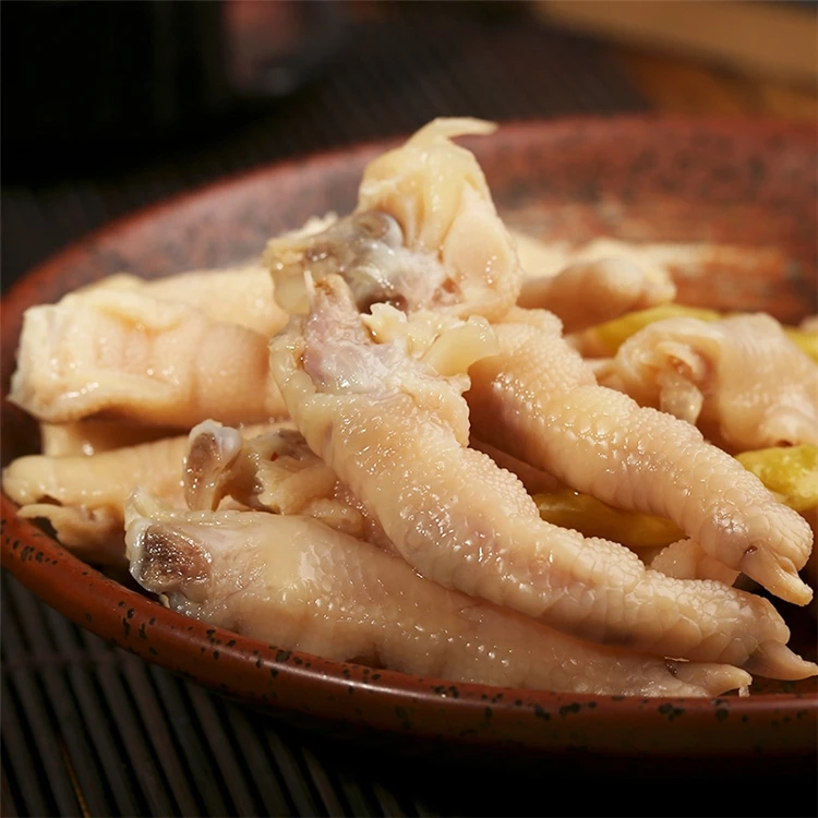 
China Supplier Production Line Pickled Peppers Chicken Feet Snack For Sale 