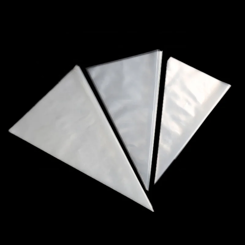 Yiwu Factory Custom прозрачный конус LDPE пластиковая упаковка форма большой одноразовый свежий Крем кондитерский мешок глазурь Трубопроводные мешки
