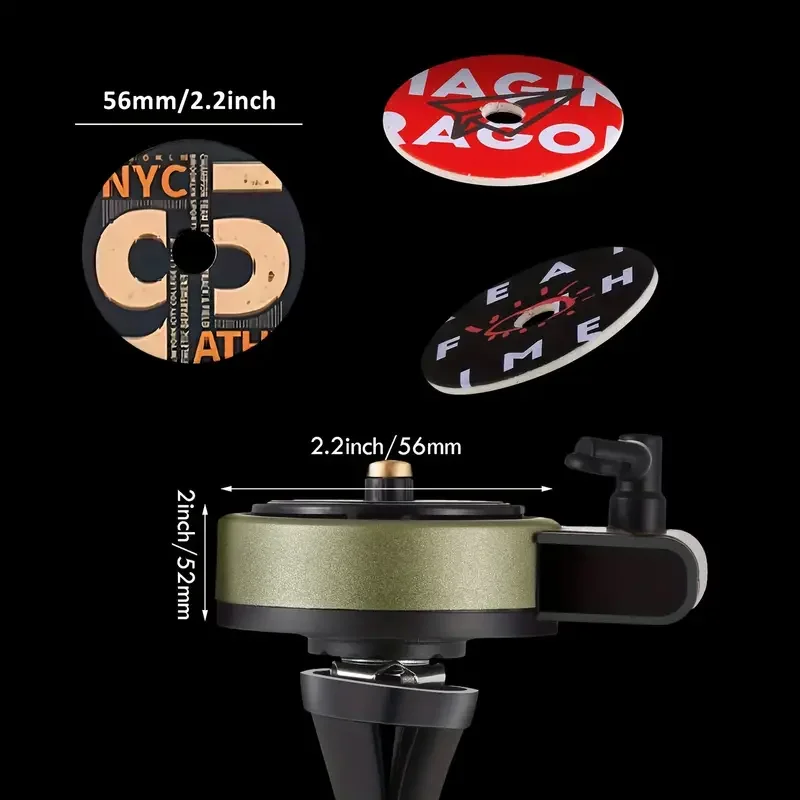Car Vent Clip Fragrance Diffuser Car Retro Air Fresh Clip Air Freshener Car Record Player Design Turntable Perfume Vent Outlet