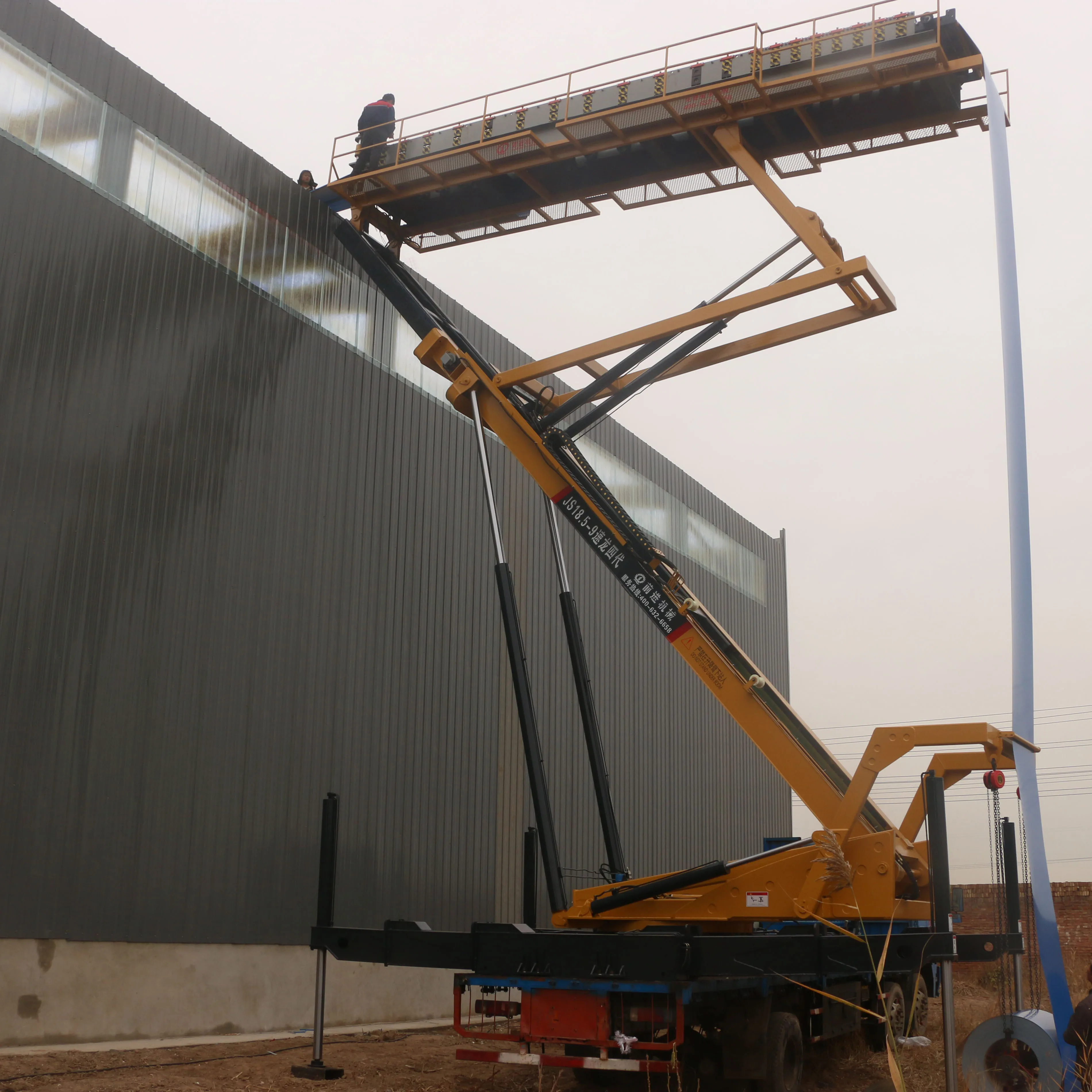 FORWARD Construction Lifter Durable Roof Aid Lifting System for Targeted Support