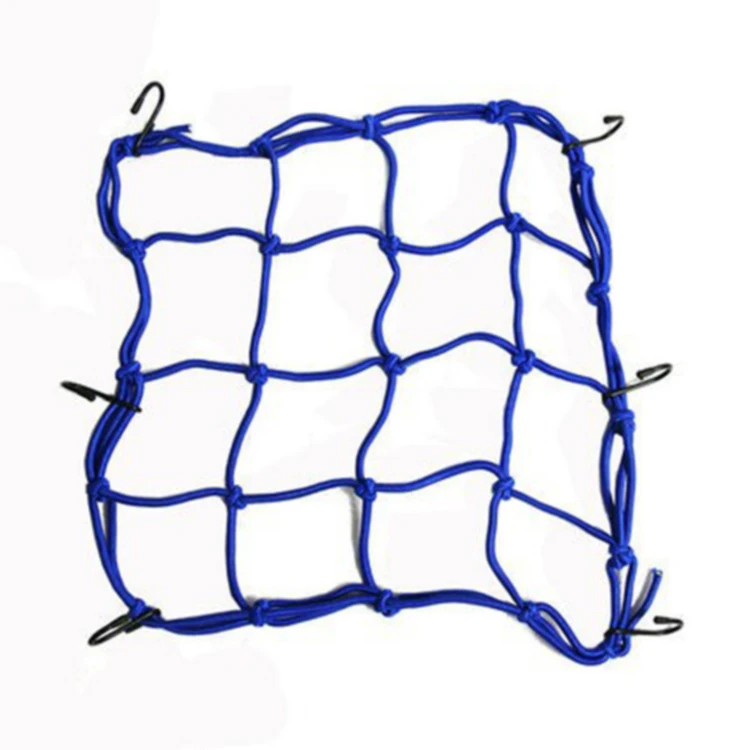 Adjustable Cargo Net Motorcycle Pocket Storage Mesh Luggage Organizer Netting