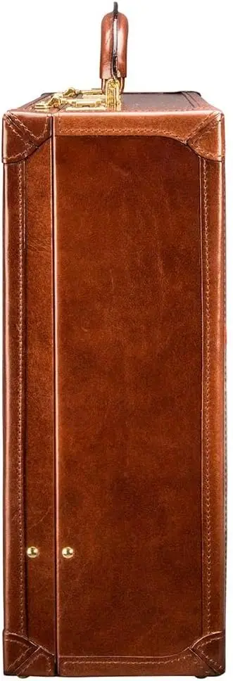 Customization Vintage Style Leather handmade Briefcase Suitcase Luxury Crazy Horse PU Messenger Bags