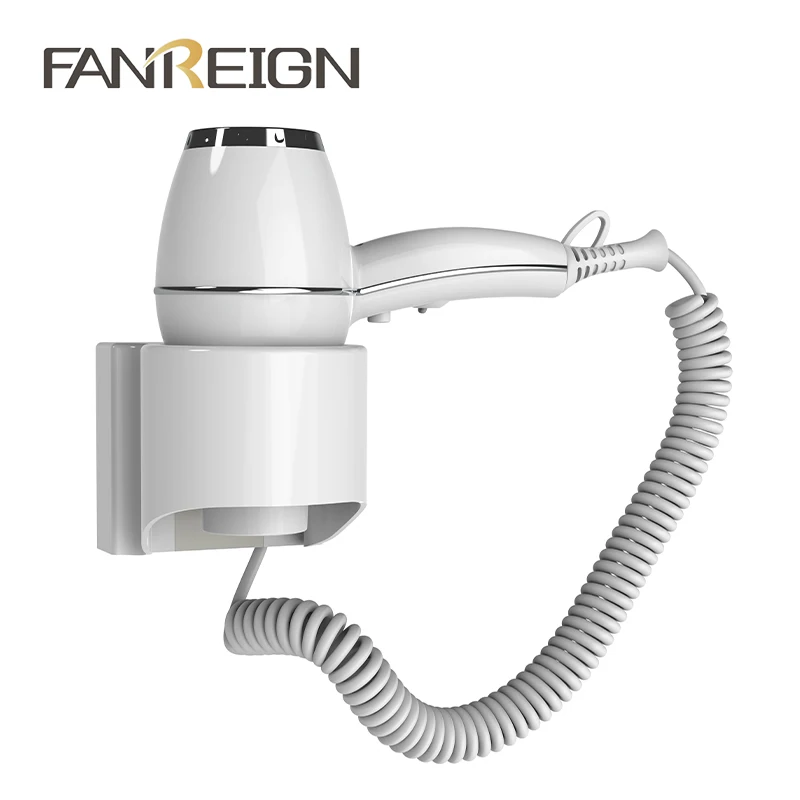 FANREIGN FR-2206 2000W Hair Dryer Hotel Wall Mounted Hair Dryer  For Bathroom Hair Dryer Nylon