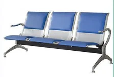 Медицинский KL-ZY008 Keling из нержавеющей стали стул для общественного ожидания в аэропорту Больничная мебель Трехместный зала