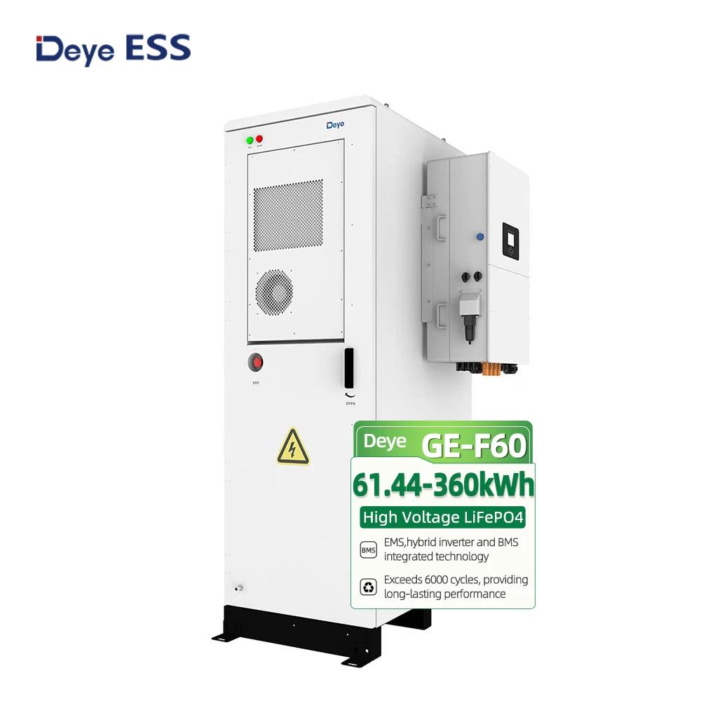 Deye ESS Hybrid GE-F60-EU energy storage Lifepo4 Battery and inverter All in one system for Industrial&Commercial use