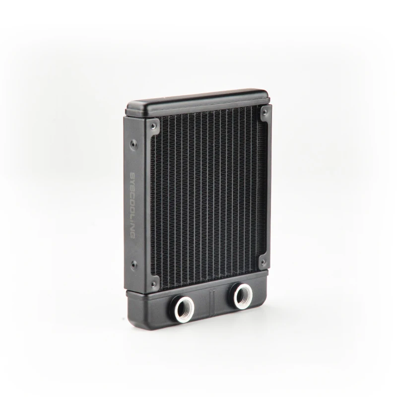 Syscooling AS120-T 22mm thickness Aluminum radiator water cooling heatsink 120mm  radiator G1/4 thread 17 water channel radiator