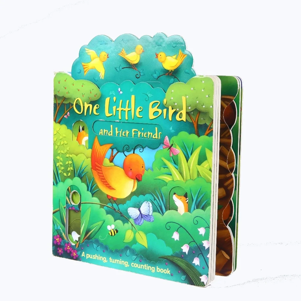 Chinese Custom Full Color Cheap Cardboard Hardcover Laminated English Children Story Books