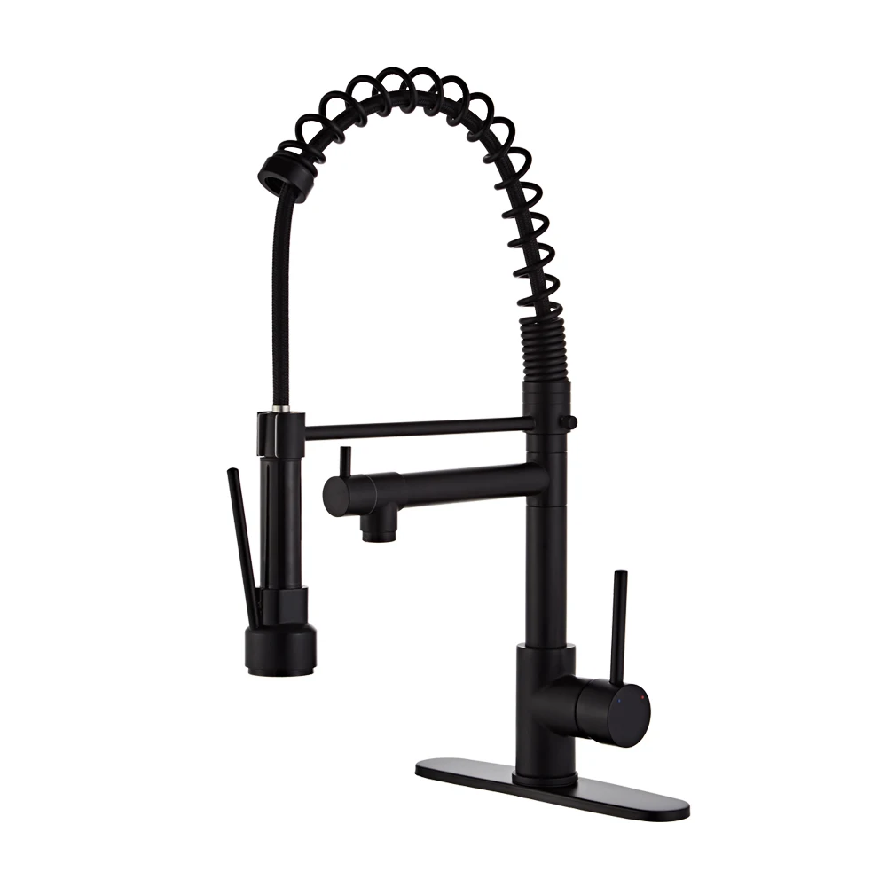 Yundoom OEM Torneira Amazon Kran Cozinha Brass Pull Out Robinet Mitigeur Cuisine Professional Kran Sink Kitchen Faucet Taps