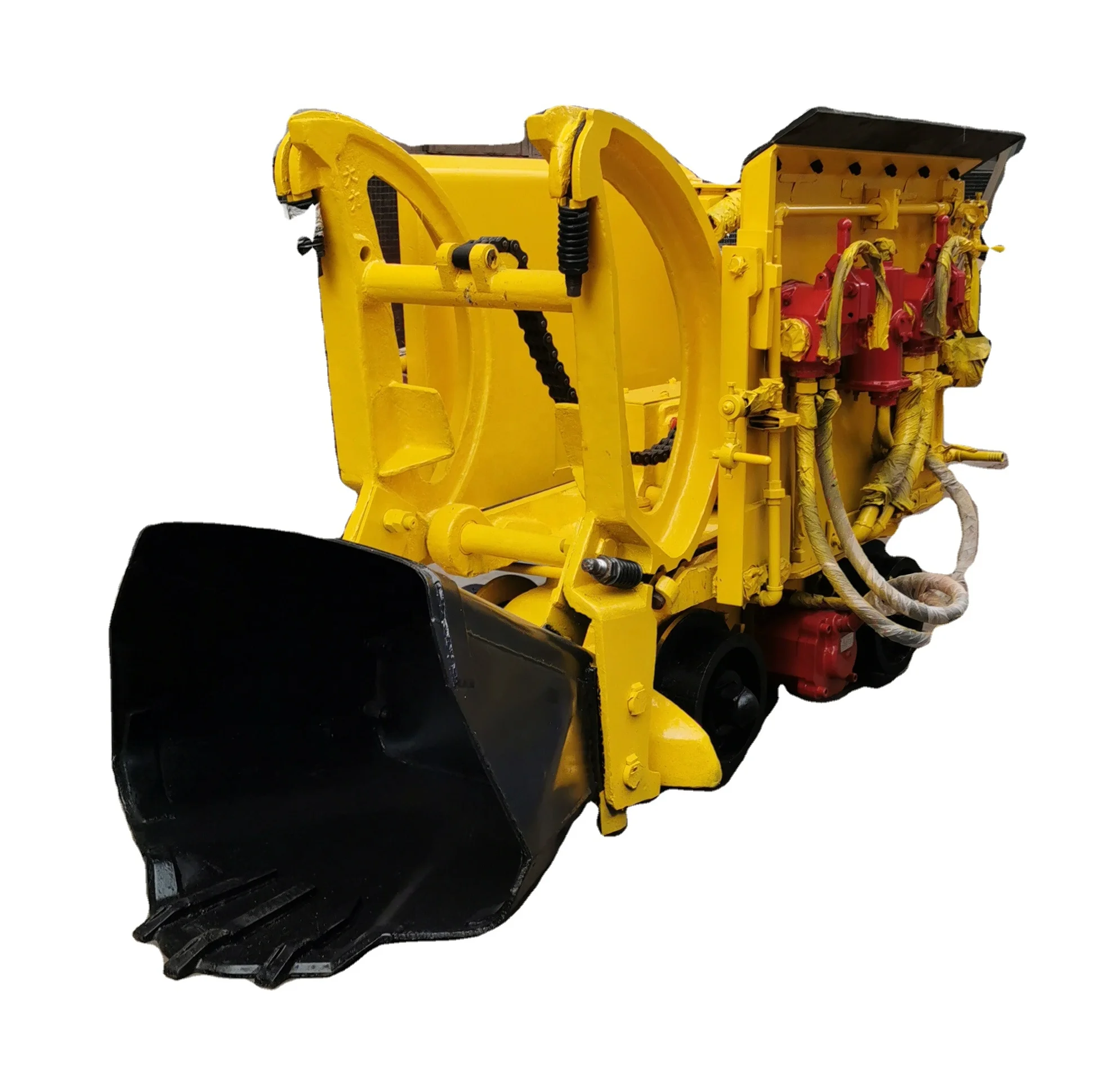 underground mining use wheeled stone loaders