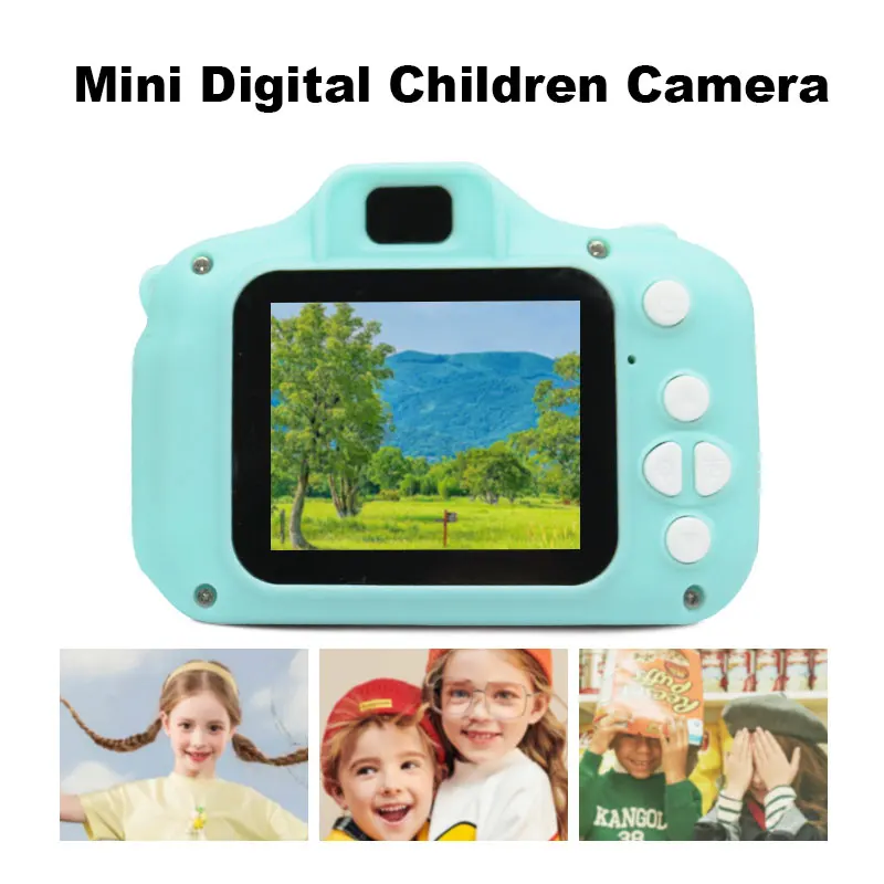 Games Camera Toys Baby 2 Inch Hd Small Hand Smart Video Selfie Function Take Photo 1080p Mini Digital Camera For Children