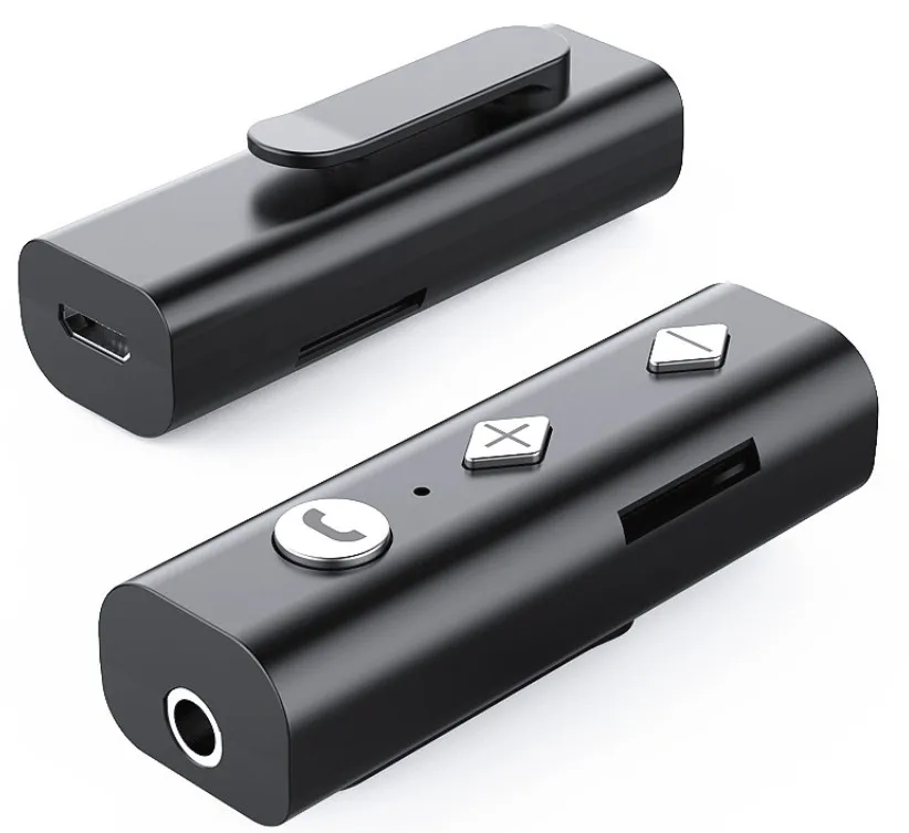 Музыкальный аудиоприемник мини беспроводной BT 3,5 мм Aux вход аудио адаптер портативный стерео приемник автомобильный комплект громкой связи