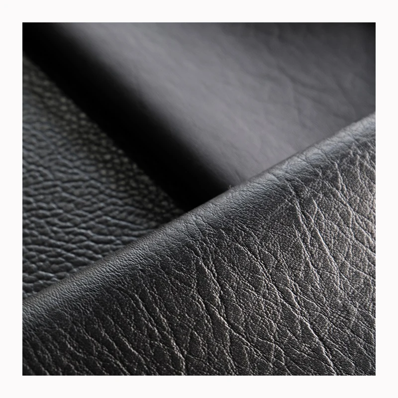 Leather Synthetic Fabric for Car Seat or Dog Collar Jiangyin Sunrise Best Stocklot Artificial Faux Pvc Customized Colour 11SF505