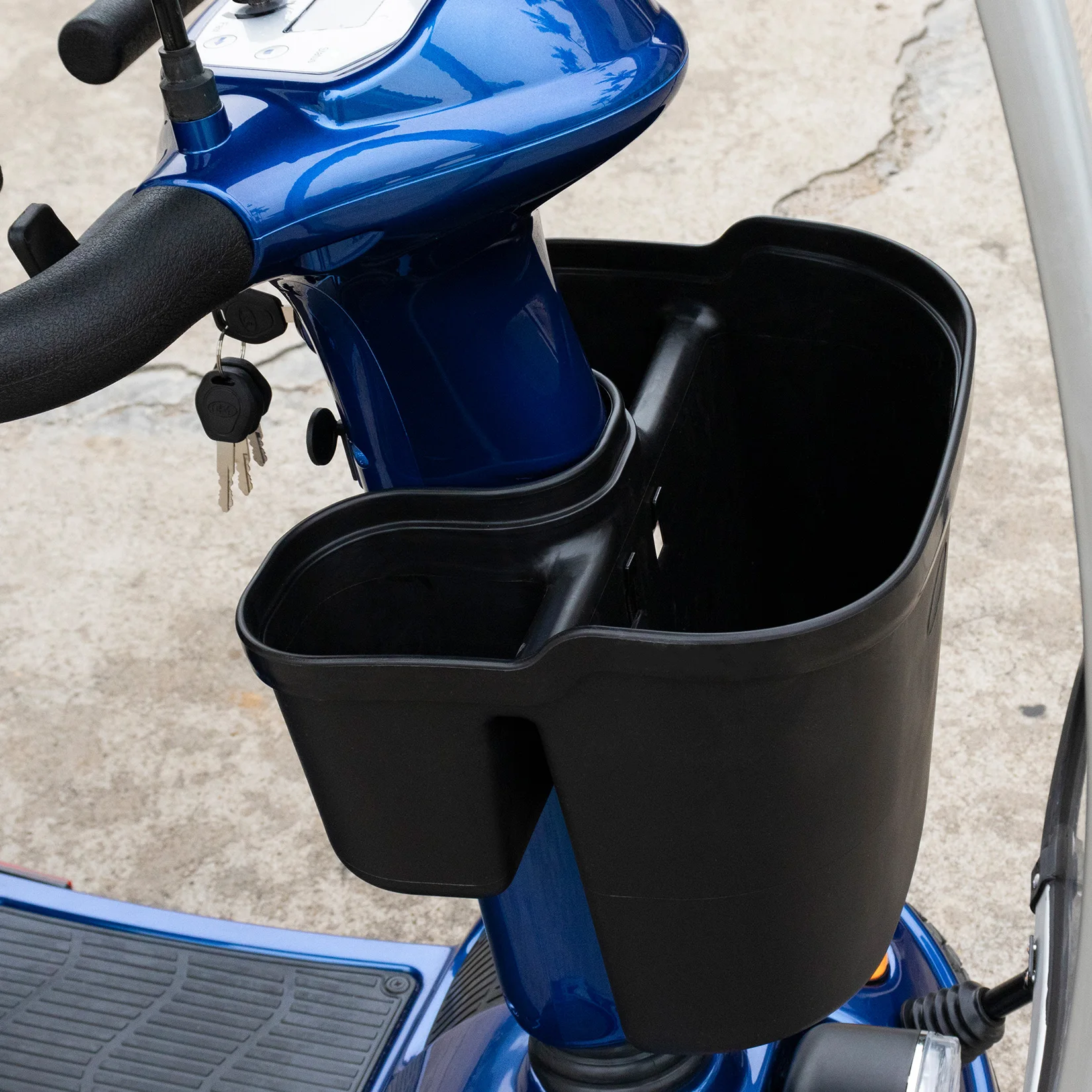 4 Wheel Scooty Moped Single Seat Mobility E Scooter Electrico Adult Handicapped Electric Scooter