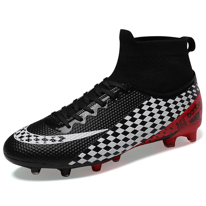 
Football Trainers Zapatos de Futbol Unisex Soccer Shoes Branded Shoe TPU Rubber Sole 