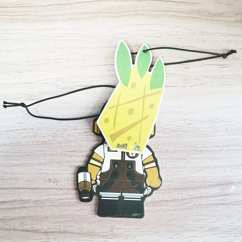 Wholesale Promotional commerce  Gifts Custom Logo Hanging Air Freshener Different Scents Paper Car Air Freshener In-Car