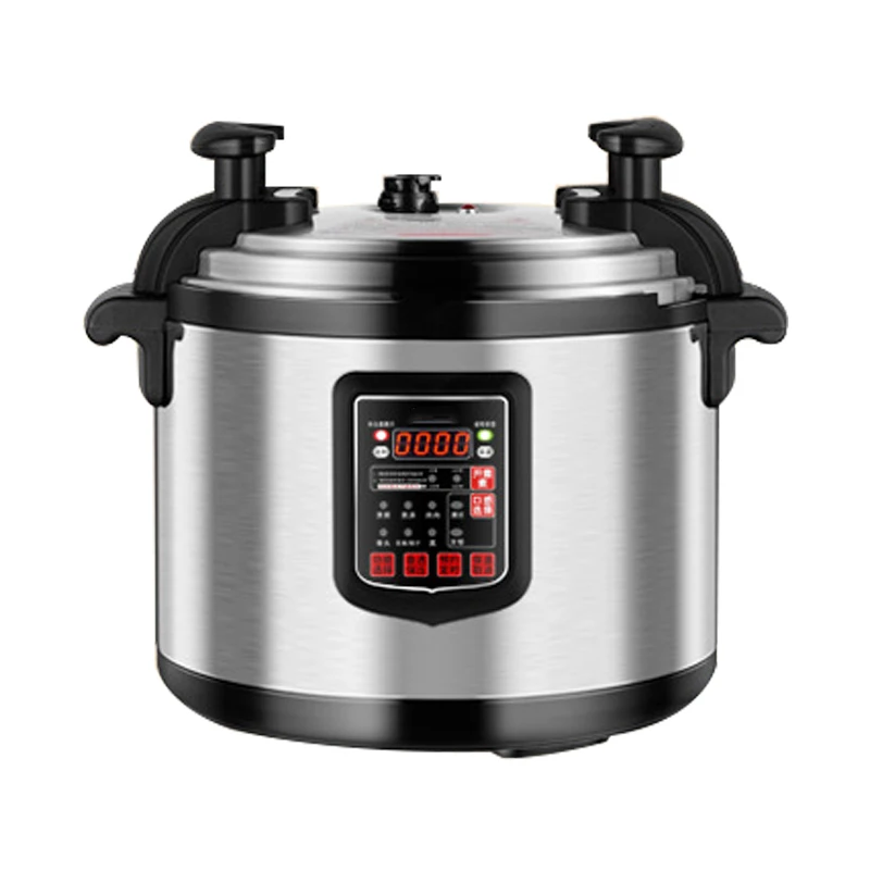 Hotel Kitchen Intelligent Stainless Steel 33 Liters Commercial Multi Cooker Electric Pressure Cooker With Anti-Scalding Handle