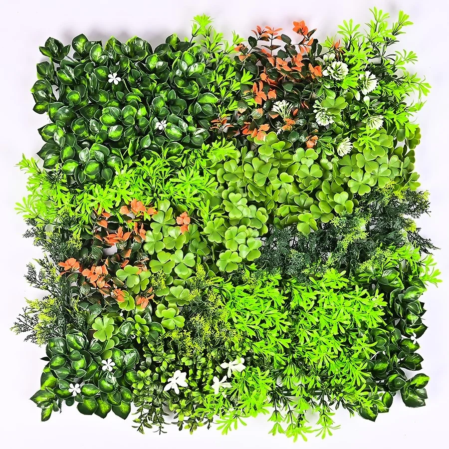 indoor home wall decor artificial stone mcm flexible clay wall tile tropical lush artificial green wall foliage panels